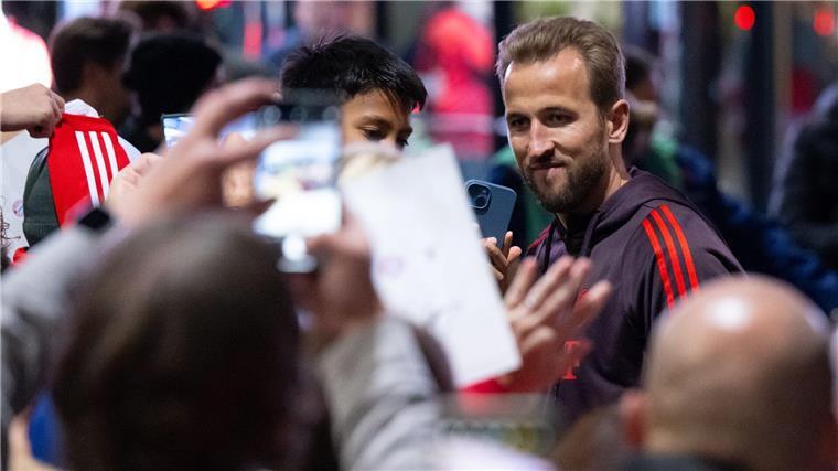 Bayern-Freude über „großen Schritt“ - „Ein schönes Signal“ Lächelt nach Schmerzen wieder: Harry Kane.