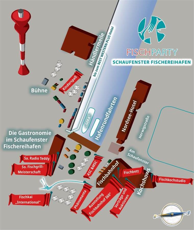 Bremerhaven feiert die 35. Fischparty am 26. und 27. April Fischparty