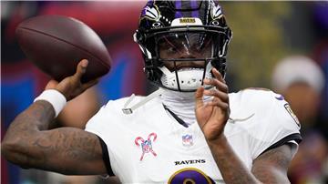Lamar Jackson glänzte mit zwei geworfenen und einem erlaufenen Touchdown in Houston.