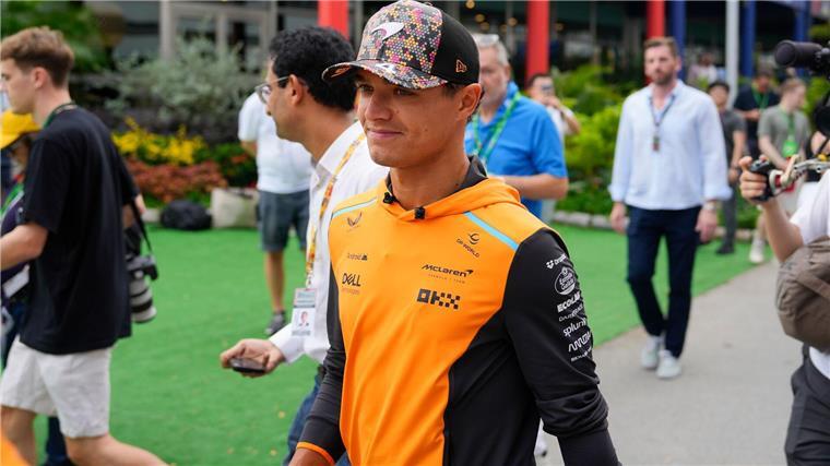 Norris mit Singapur-Bestzeit - Verstappen nur 15. Lando Norris ist die Nummer eins im Freitagstraining.