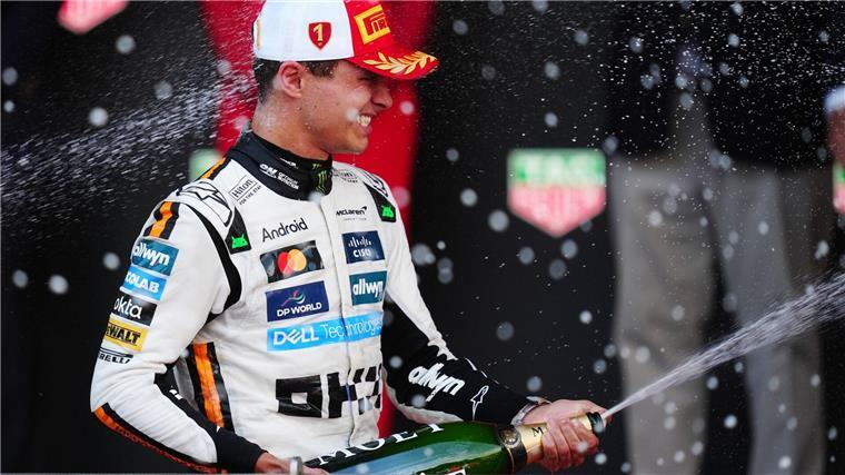 Lando Norris kann endlich wieder feiern.