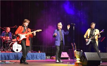 Larry & the Handjive sorgten für Stimmung. Foto: Rabbel