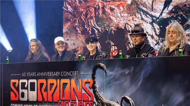 Scorpions kündigen Stadionkonzert zum 60. Geburtstag an Las Vegas, Mexico City, Hannover: Das Konzert in der Heimat soll für die Scorpions ein Höhepunkt 2025 werden.