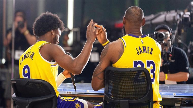 „Bron“ und „Bronny“ - ein ganz besonderes Duo in der NBA
