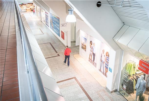 Leere Einkaufspassagen: Der Einzelhandel ist durch die Corona-Krise hart getroffen. 