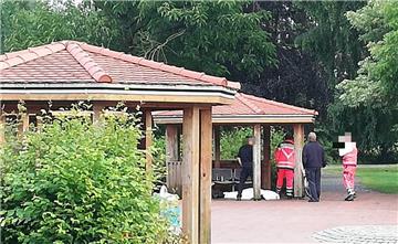 Leichenfund in Bad Bederkesa.