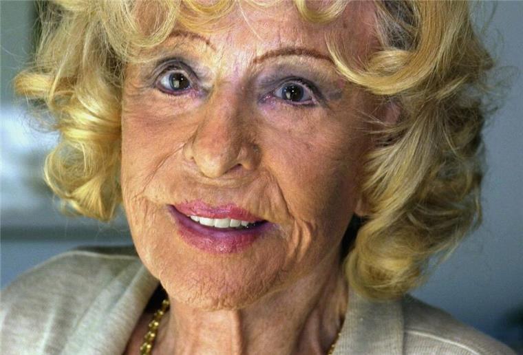 Wie Leni Riefenstahl ihre eigene Vergangenheit verdrehte Leni Riefenstahl im Jahr 2002, ein Jahr vor ihrem Tod.