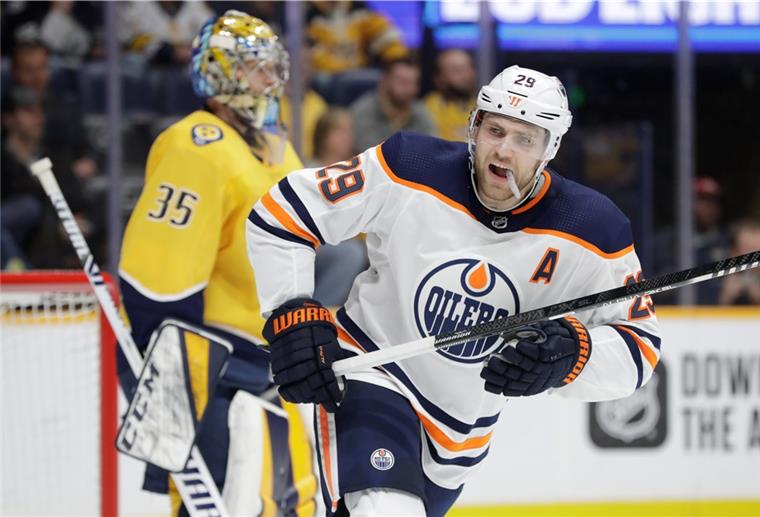 Draisaitl in Gala-Form - Vier Tore gegen Nashville Leon Draisaitl von den Edmonton Oilers ist in überragender Form.