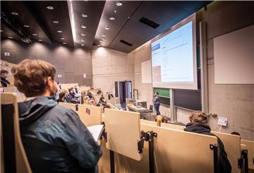 Hörsaal Hochschule Bremerhaven.