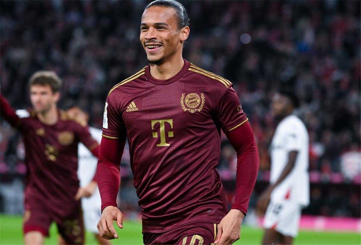 Leroy Sane von  Bayern München