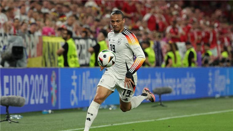 Der Mann, der nicht zündet: Sanés Turnier-Makel Leroy Sané in Aktion - für große Momente hat der Offensivspieler bei der EM aber noch nicht gesorgt.
