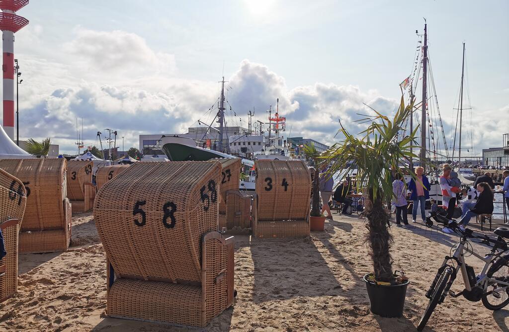 Strandkörbe Matjestag