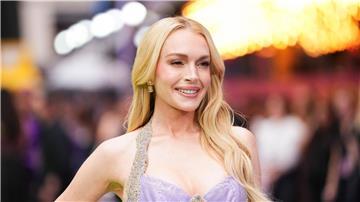 Lindsay Lohan ist bald in der Fortsetzung von „Freaky Friday“ zu sehen. (Archivbild)