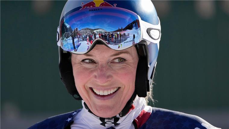 Fast sechs Jahre Pause: Vonn mit ansprechendem Ski-Comeback Lindsey Vonn ist sehr zufrieden mit ihrem Comeback.