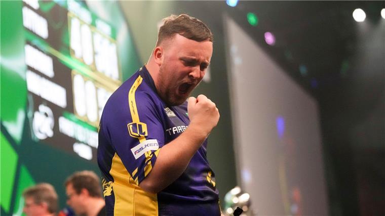 Fäuste und Tränen: Littler mit 17 Jahren Darts-Weltmeister Littler krönt seine Saison mit dem WM-Titel.