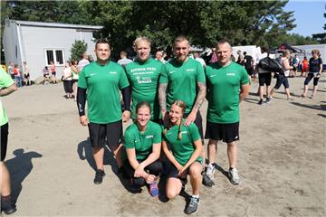 Lokalmatadoren: Dieses Team aus Hoope rund um Sebastian Irmler setzt auf Teamgeist.