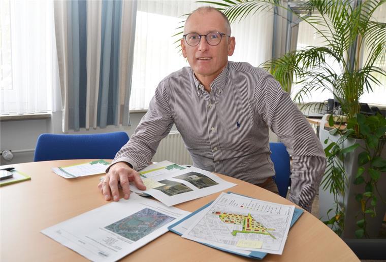 Loxstedt plant viele neue Bauplätze Loxstedts Bürgermeister Detlef Wellbrock