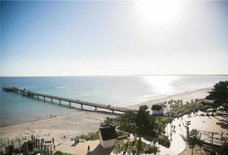 Lübecker Bucht: Strand-App soll Touristen auf Abstand halten.