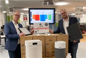Döscher bietet verschiedene Modelle von Luftreinigern