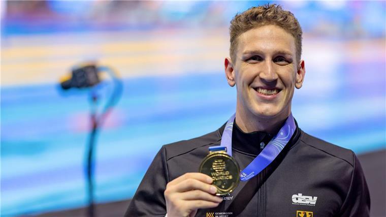 Lukas Märtens darf sich nach Gold nun auch noch über Bronze freuen.