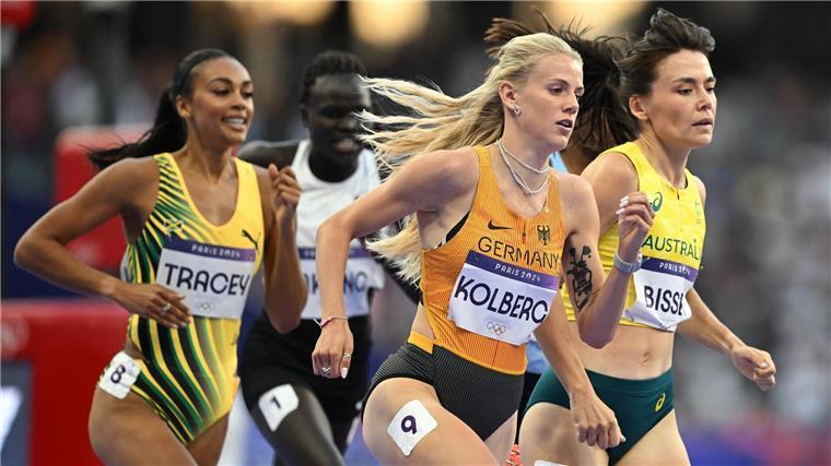 Majtie Kolberg muss über 800 Meter in den Hoffnungslauf