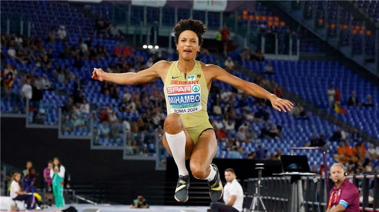 Mihambo nach Sieg in London bereit für Olympia Malaika Mihambo holte sich bei der Olympia-Generalprobe in London den Sieg.