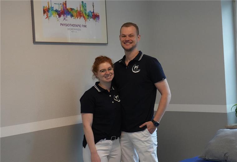 Neue Physiotherapie-Praxis in Bremerhaven eröffnet! Malte Fink in seiner neuen Praxis