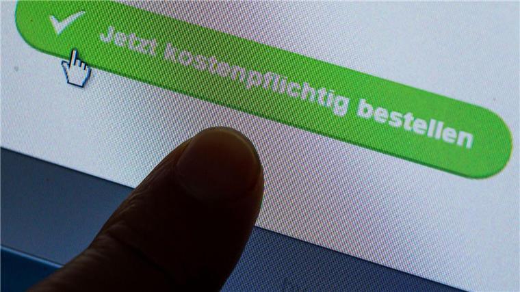 Mehr Beschwerden zu Online-Dienstleistungen Manche Angebote sind das Werk von Betrügern. (Illustration)