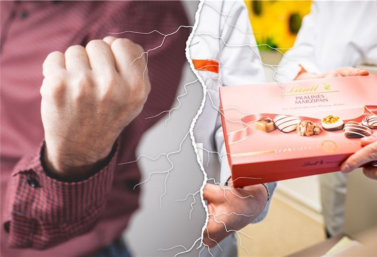 Manchmal gibt es die geballte Faust, manchmal die Pralinenschachtel: Die Corona-Krise führt bei vielen Patienten zu Unmut, das medizinische Personal scheint dabei wie ein Blitzableiter zu fungieren.