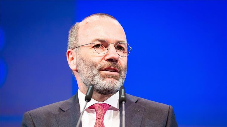 CSU-Vize Weber will Stärkung europäischer Außengrenzen Manfred Weber (CSU) spricht auf dem 75. Deutschlandtag der Jungen Union.