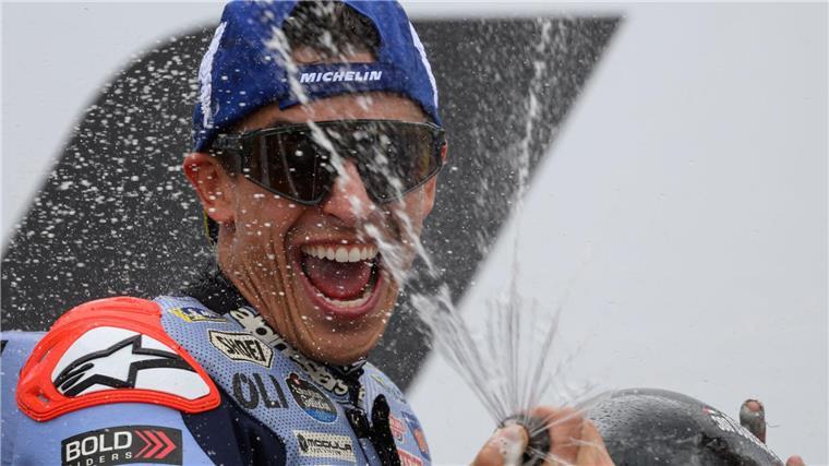 MotoGP in Aragon: Marc Marquez beendet Durststrecke Marc Marquez feiert nach langer Zeit wieder einen Sieg.