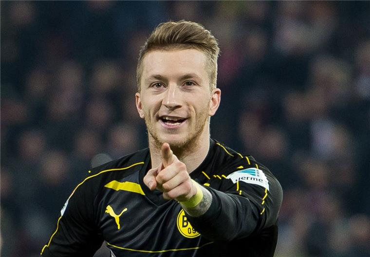 Marco Reus erzielte bereits in der dritten Minute das 1:0 gegen Eintracht Frankfurt.