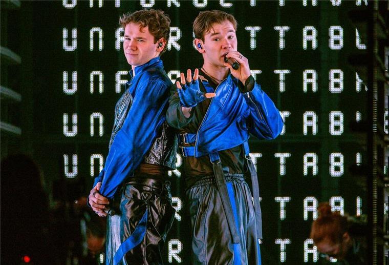 ESC 2024: Wer heute in Malmö im Finale auftritt Marcus & Martinus aus Schweden stellen ihren Titel „Unforgettable“ vor.