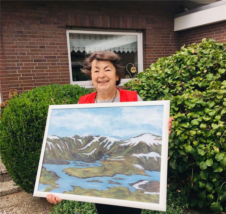 Geysire, Vulkane und Fjorde: Neue Ausstellung in Sittensen Margarethe Neuhaus aus Wohnste zeigt in der Wassermühle in Sittensen ab Samstag eine Auswahl ihrer Island-Bilder.