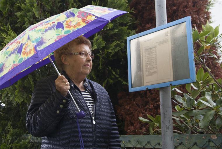 Midlumerin fühlt sich von KVG Stade abgehängt Marianne Brand fühlt sich abgehängt: Seit Anfang August gibt es keine durchgängige Bus-Verbindung mehr in die Kreisstadt Cuxhaven. Am Nordholzer Bahnhof müssen Fahrgäste in den Zug umsteigen.