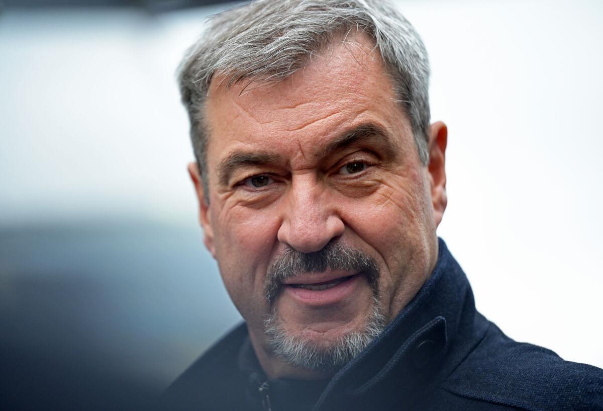 Markus Söder: Keine nackte Haut in der Politik Markus Söder schwamm auch schon im Chiemsee. (Archivbild)