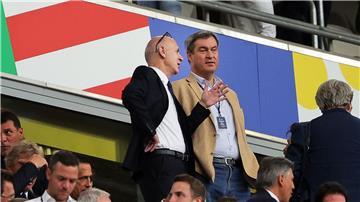 Markus Süder (r.) war während der EM auch im Münchener Stadion zu Gast.