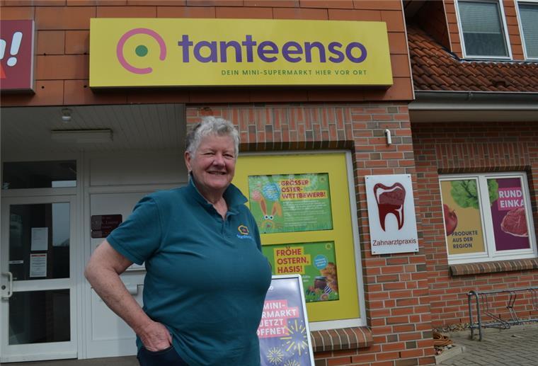 Mit Klönschnack und Kundenkarte: Wie Tante Enso funktioniert Marlis Wedemeyer arbeitet als Verkäuferin imallerersten Tante-Enso-Laden in Blender.