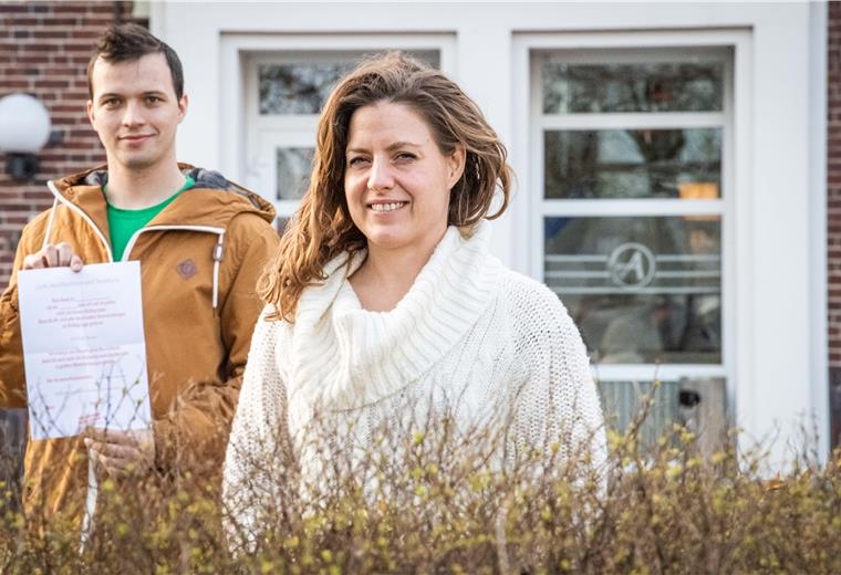 Marnie Knorr und Heinrich Drath gehören zu Bremerhaven bleibt gesund. Foto: Hartmann