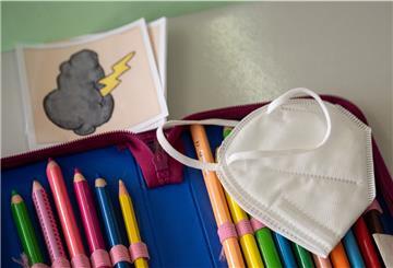 Masken sind schon lange Alltag in der Schule.