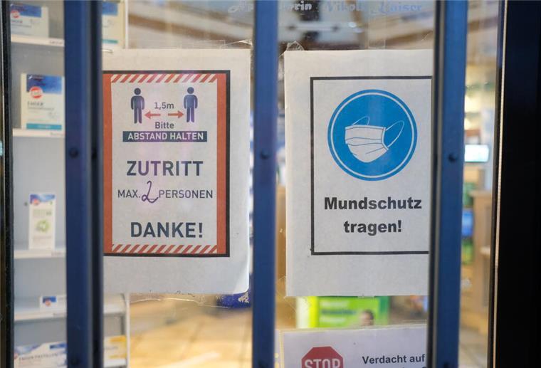 Maskenpflicht und Personenbeschränkungen wegen Corona