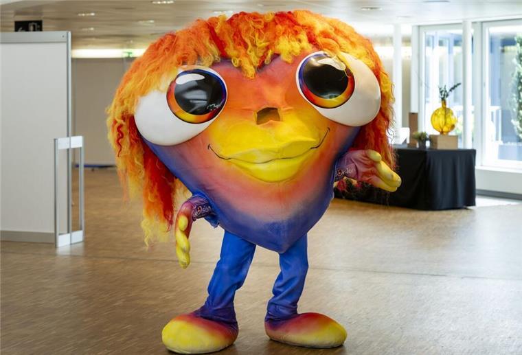Alles zum Mitreden über den Eurovision Song Contest Maskottchen Lumo soll „die unaufhaltsame Kraft der Musik verkörpern“. (Archivbild)