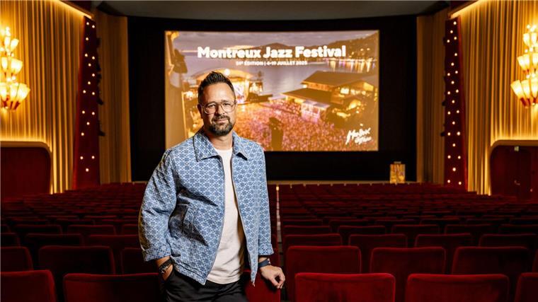 Mathieu Jaton, Direktor des Montreux Jazz Festivals - die Veranstalter versprechen „Dialog der Generationen und Musikgenres“.