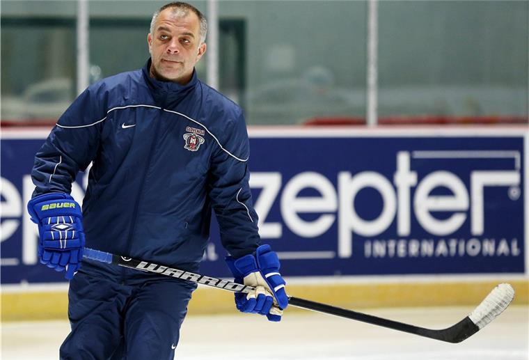 Matjaz Kopitar ist Trainer der slowenischen Eishockey-Nationalmannschaft.