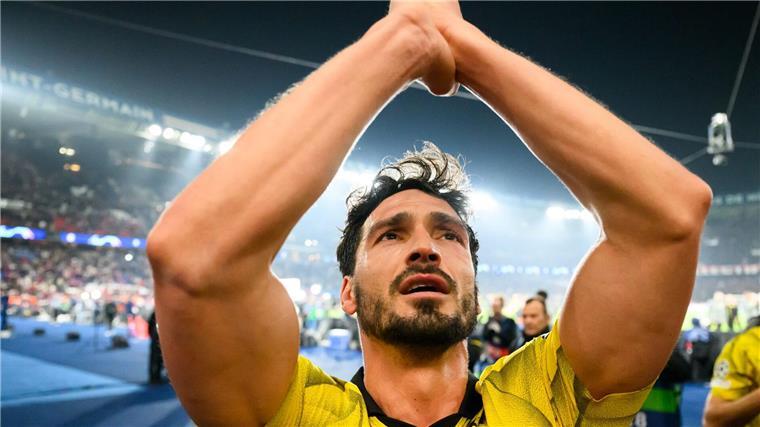 Mats Hummels soll in aussichtsreichen Verhandlungen mit der AS Rom aus Italien sein.