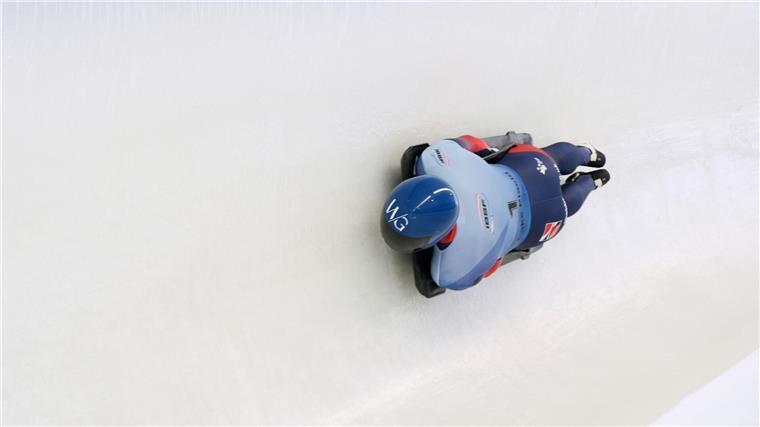 Jungk holt WM-Bronze im Skeleton: „Fühlt sich an wie Gold“ Matt Weston aus Großbritannien fuhr im dritten von vier WM-Läufen Bahnrekord.