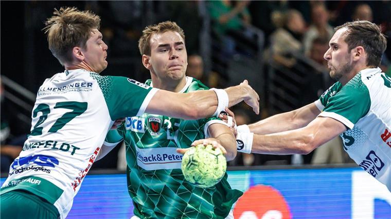 Max Beneke (M) wurde fürs DHB-Team nachnominiert.