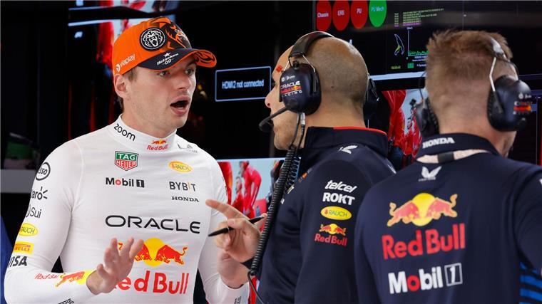 Verstappen-Verfolger Norris Tagesschnellster in Spa Max Verstappen hat viel zu besprechen.