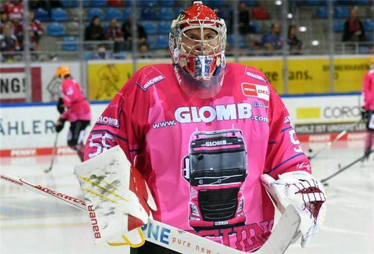 Maximilian Franzreb hütete gegen den ERC Ingolstadt das Tor der Fischtown Pinguins.