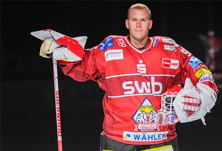 Spieler des Monats: Holt sich Pinguins-Goalie Franzreb den Titel? Maximilian Franzreb steht auch auf der Kandidatenliste.